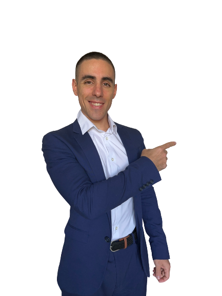 une photo de moi en costume avec contour blanc